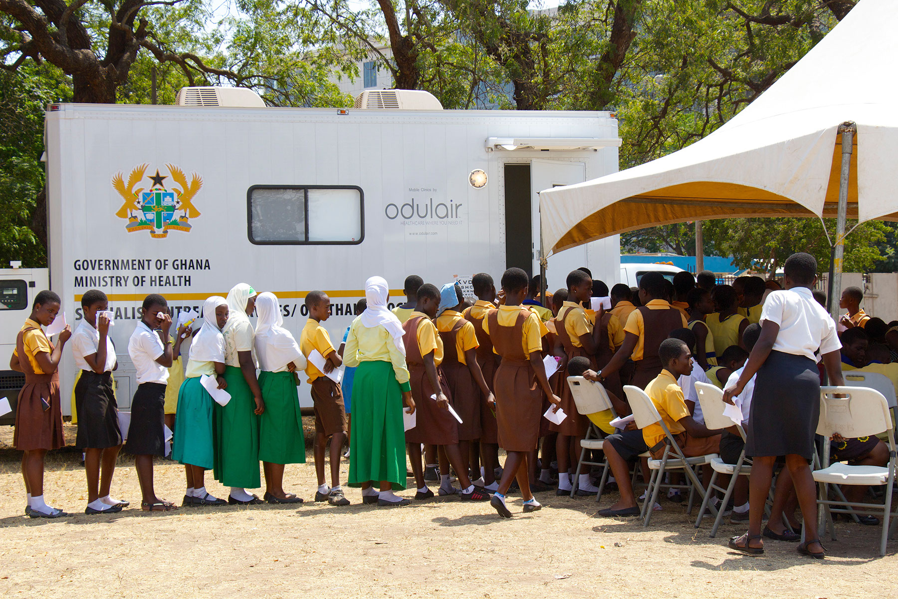 Mobile Clinic Africa Outreach Program by Odulair